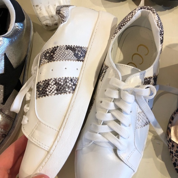 ccocci snakeskin sneakers